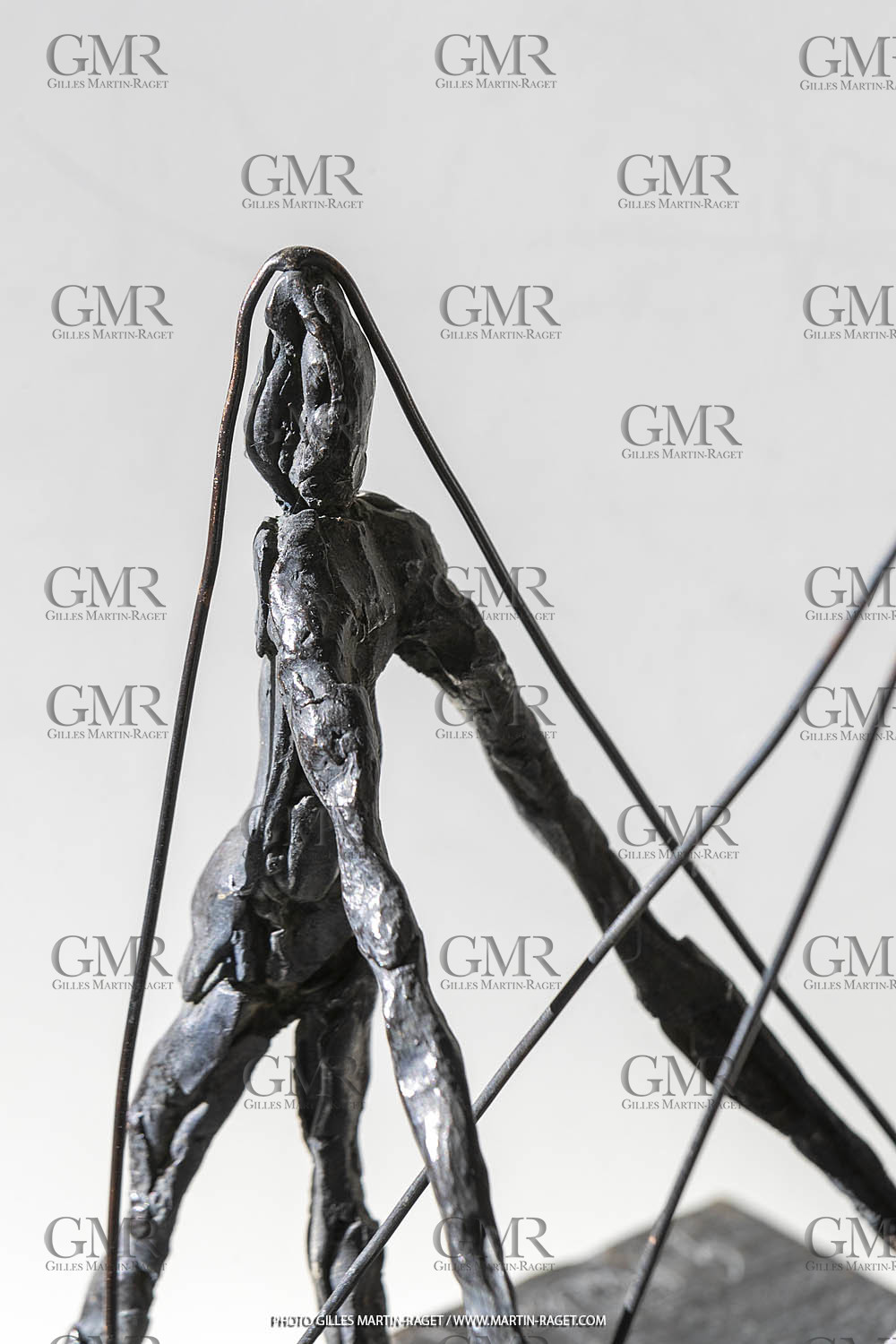 Oeuvre de Germaine Richier, La Lutte, 1946, Epreuve d'exposition