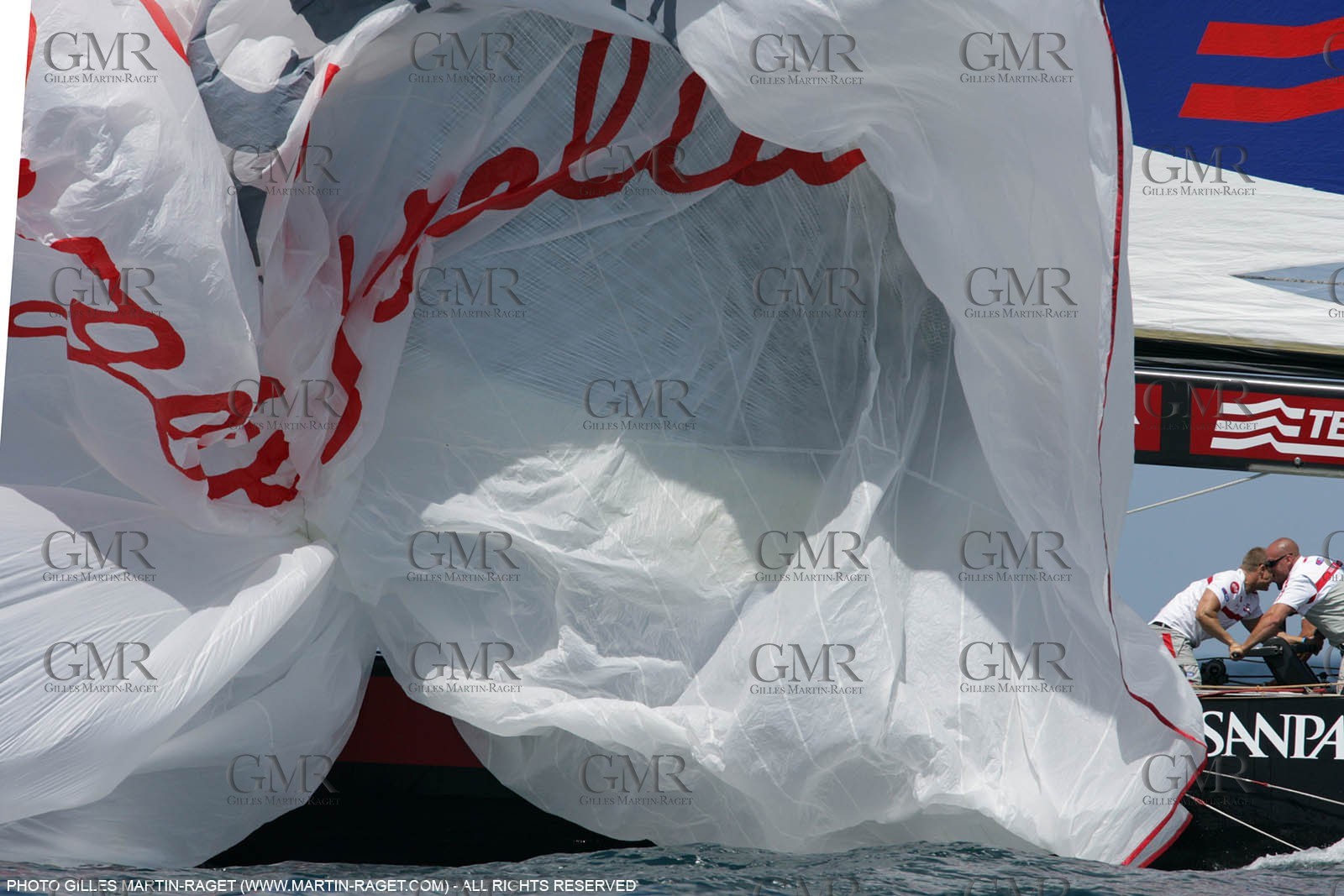 03 06 2007-Valencia (Spain)- 32nd America's Cup - Louis Vuitton Cup Final - Day 3