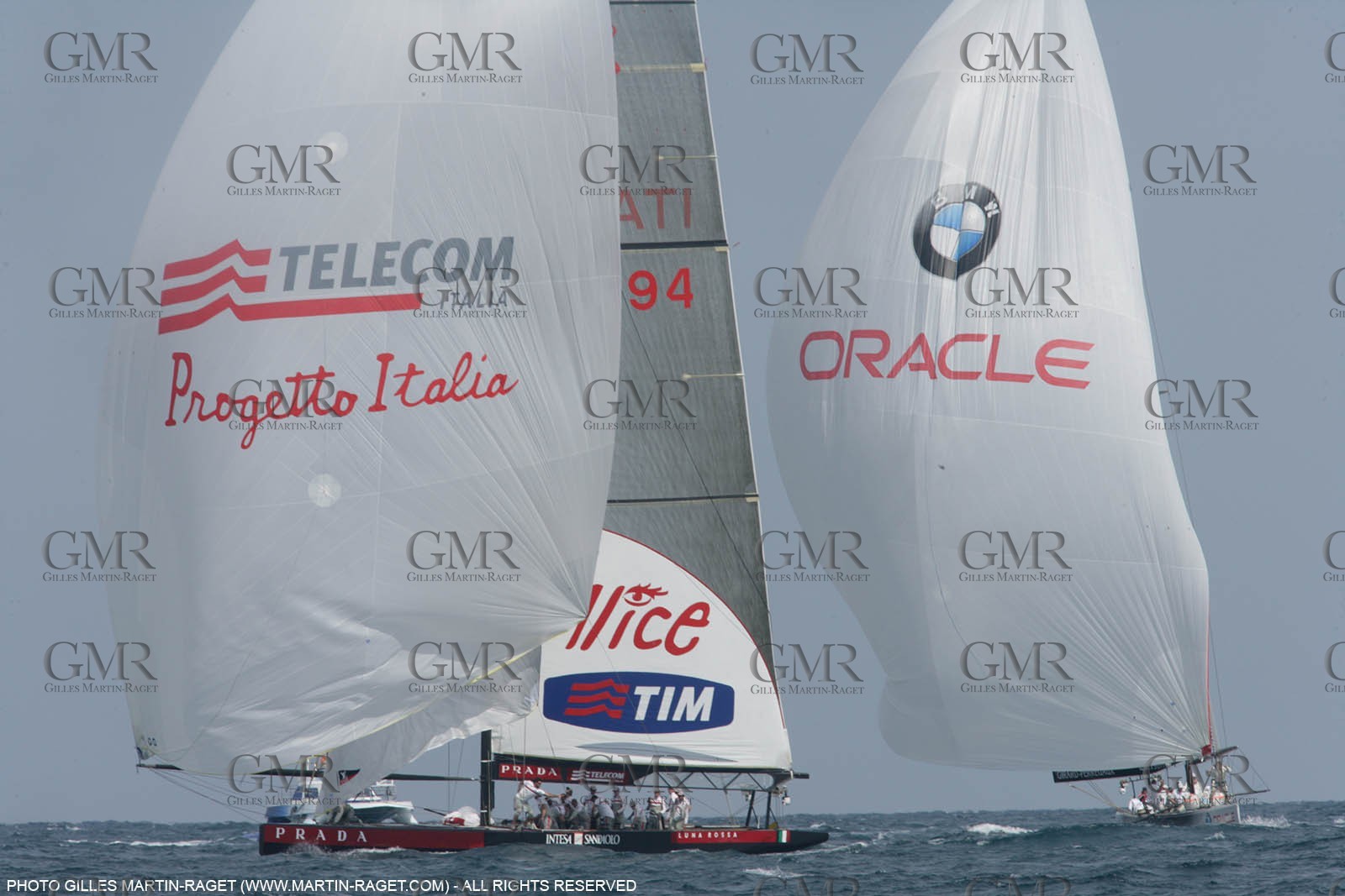 16 05 2007-Valencia (Spain)- 32nd America's Cup - Louis Vuitton Cup - Semi-final - Day 3 - BMW ORACLE racing