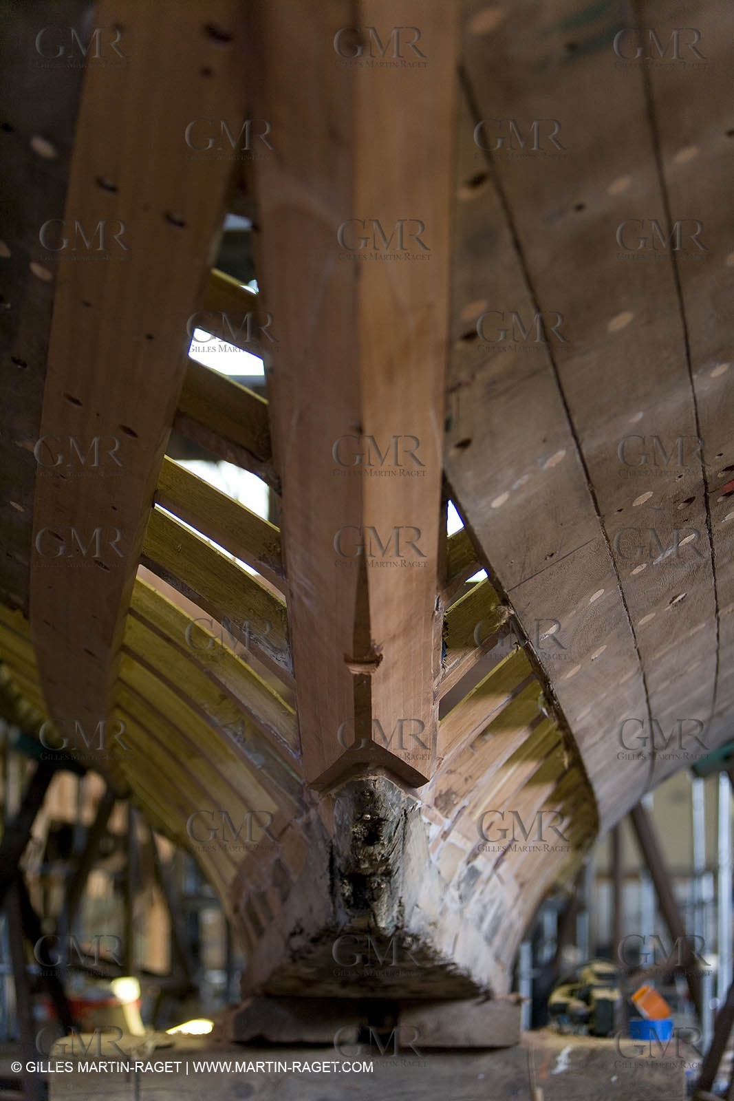 27 11 2007 - La Ciotat (FRA, 13) - Mariska refit at Charpentiers Réunis boatyard