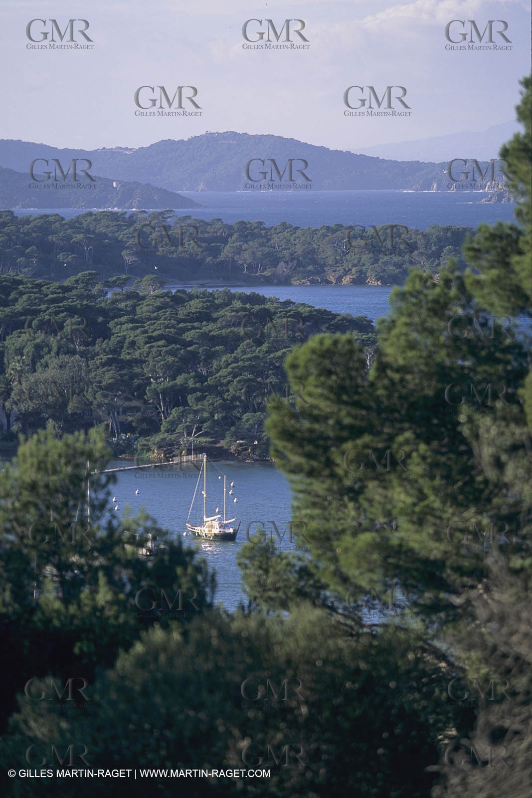 France, Provence, Iles d'Hyères, Porquerolles