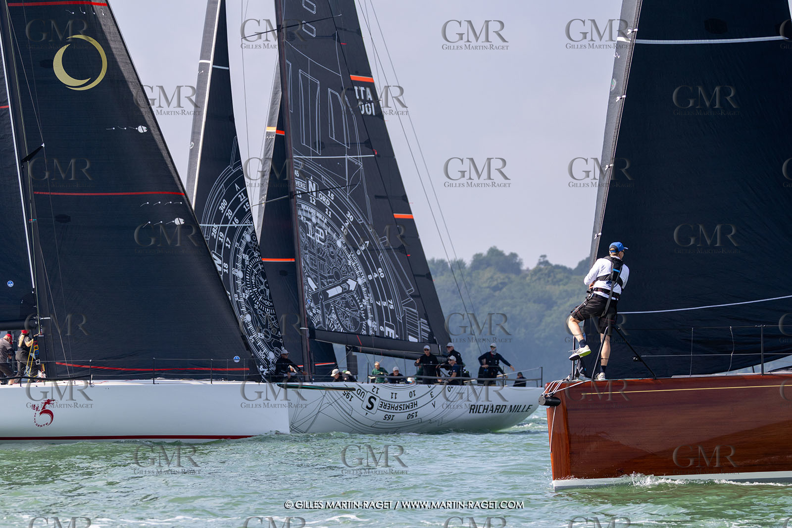 24 07 2025, Cowes (UK, IOW), Admiral's Cup 2025, Inshore 3 et 4