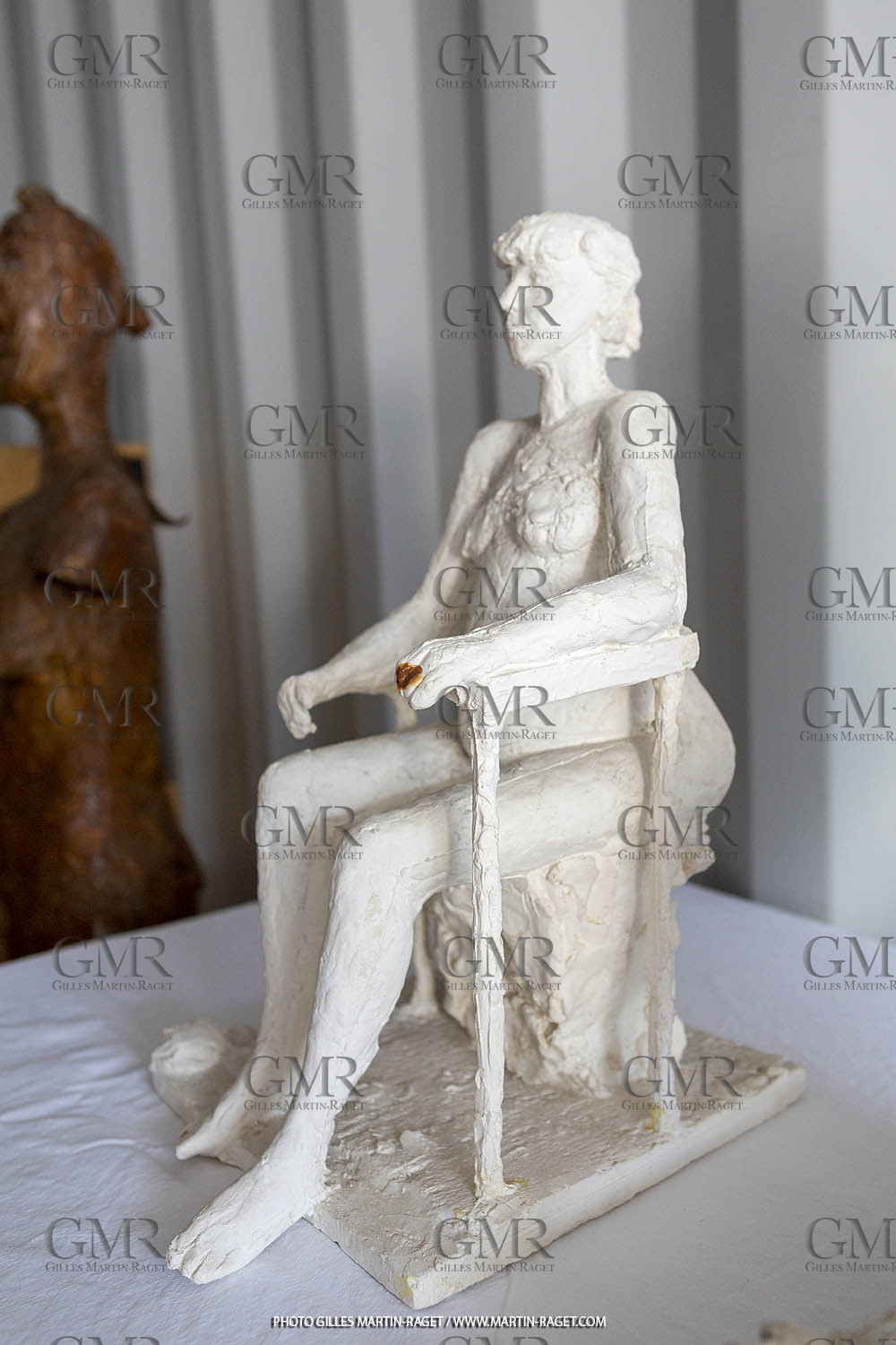 06 01 2020, Arles, (FRA), oeuvre de Germaine Richier, Cornelia I 1944,, Plâtre original avec triangulation, 46 x 26 x 34 cm, Collection famille Germaine Richier