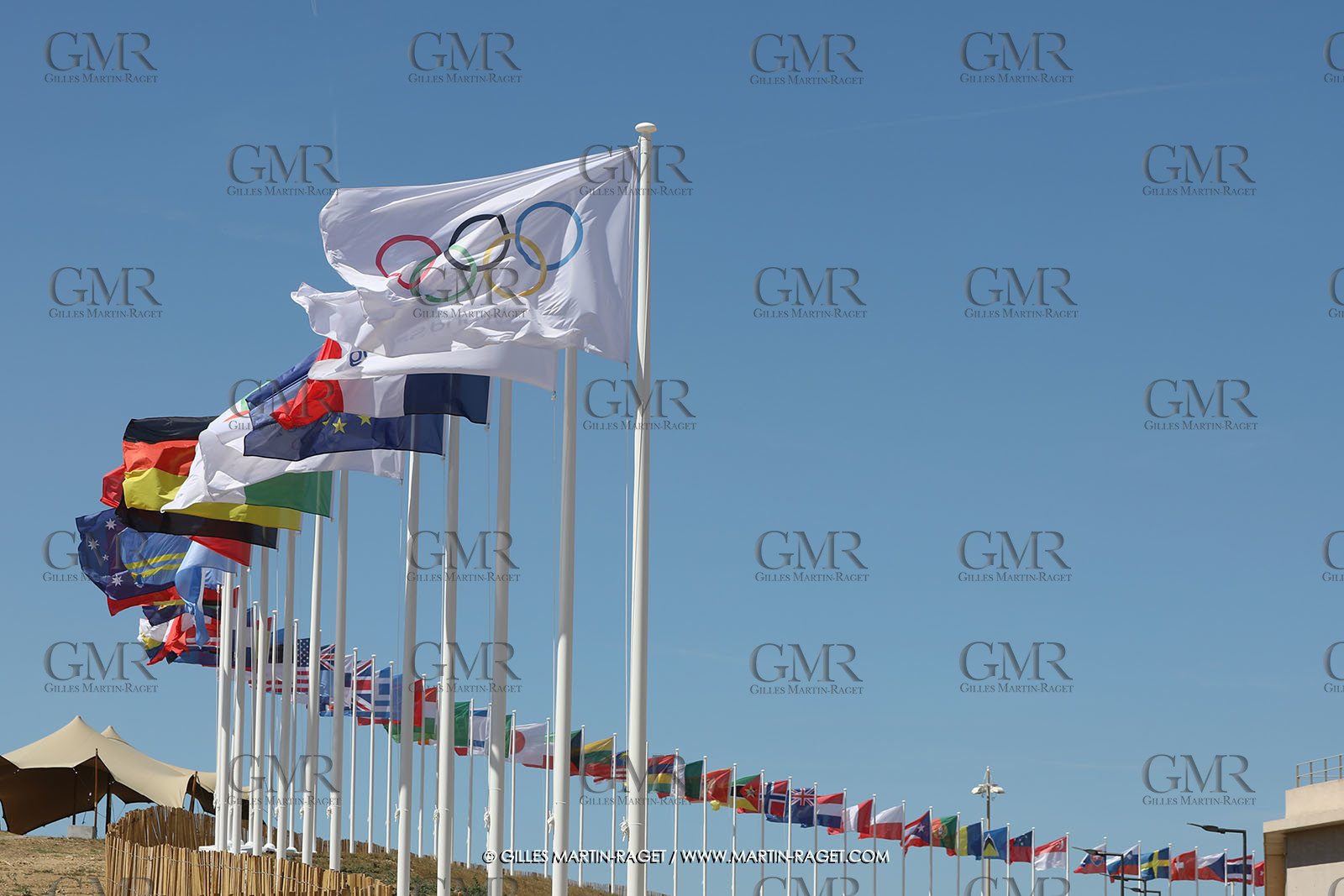 24 07 2024, Marseille (FRA), Paris 2024 Olympic Games, Sailing, Free trainings