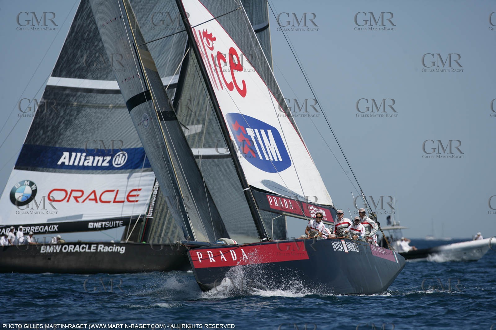 14 05 2007-Valencia (Spain)- 32nd America's Cup - Louis Vuitton Cup - Semi-final - Day 1 - BMW ORACLE racing