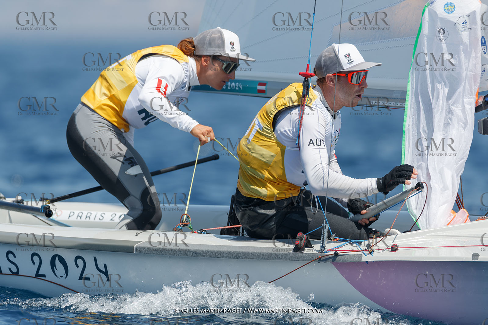06 08 2024, Marseille (FRA), Paris 2024 Olympic Games, Sailing, Race Day 9