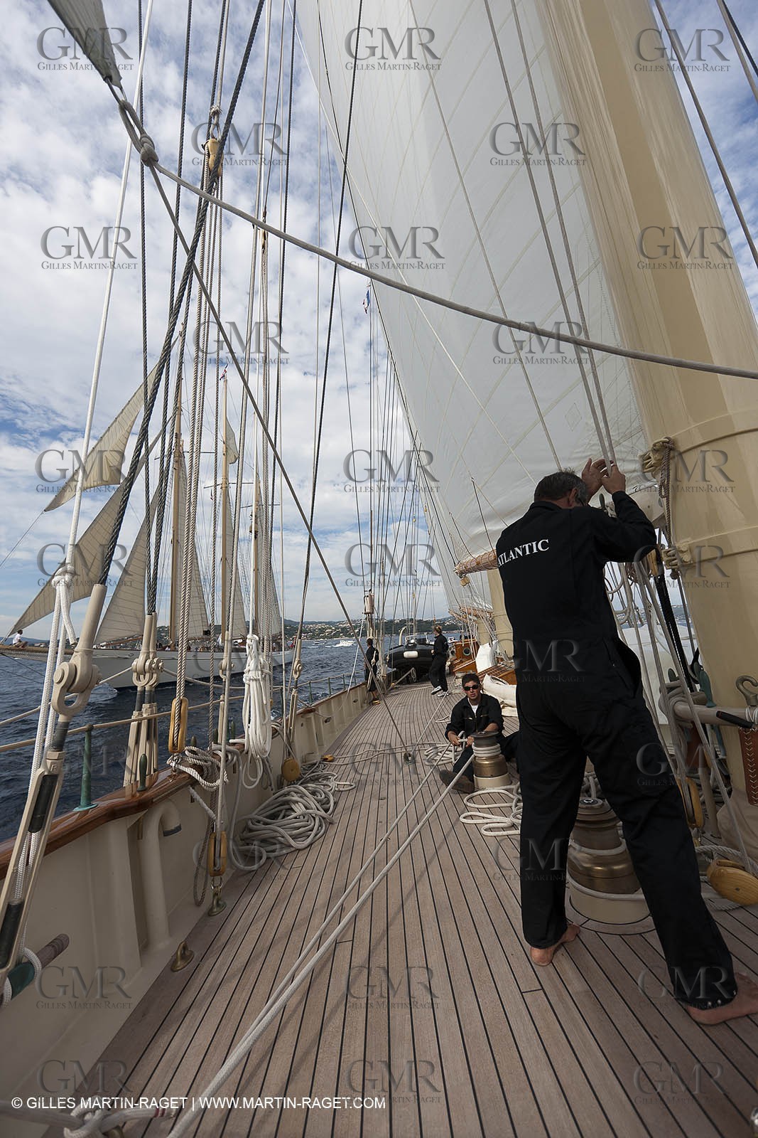 30 09 2010 - SainTropez (FRA,13) - Voiles de Saint Tropez 2010 - onboard Atlantic