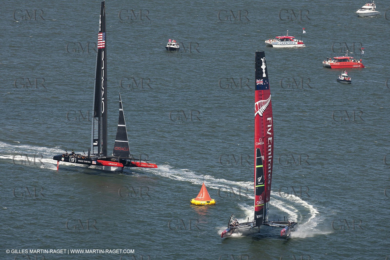 07 09 2013 - San Francisco (USA,CA) - 34th America's Cup - Final Match - Race Day 1