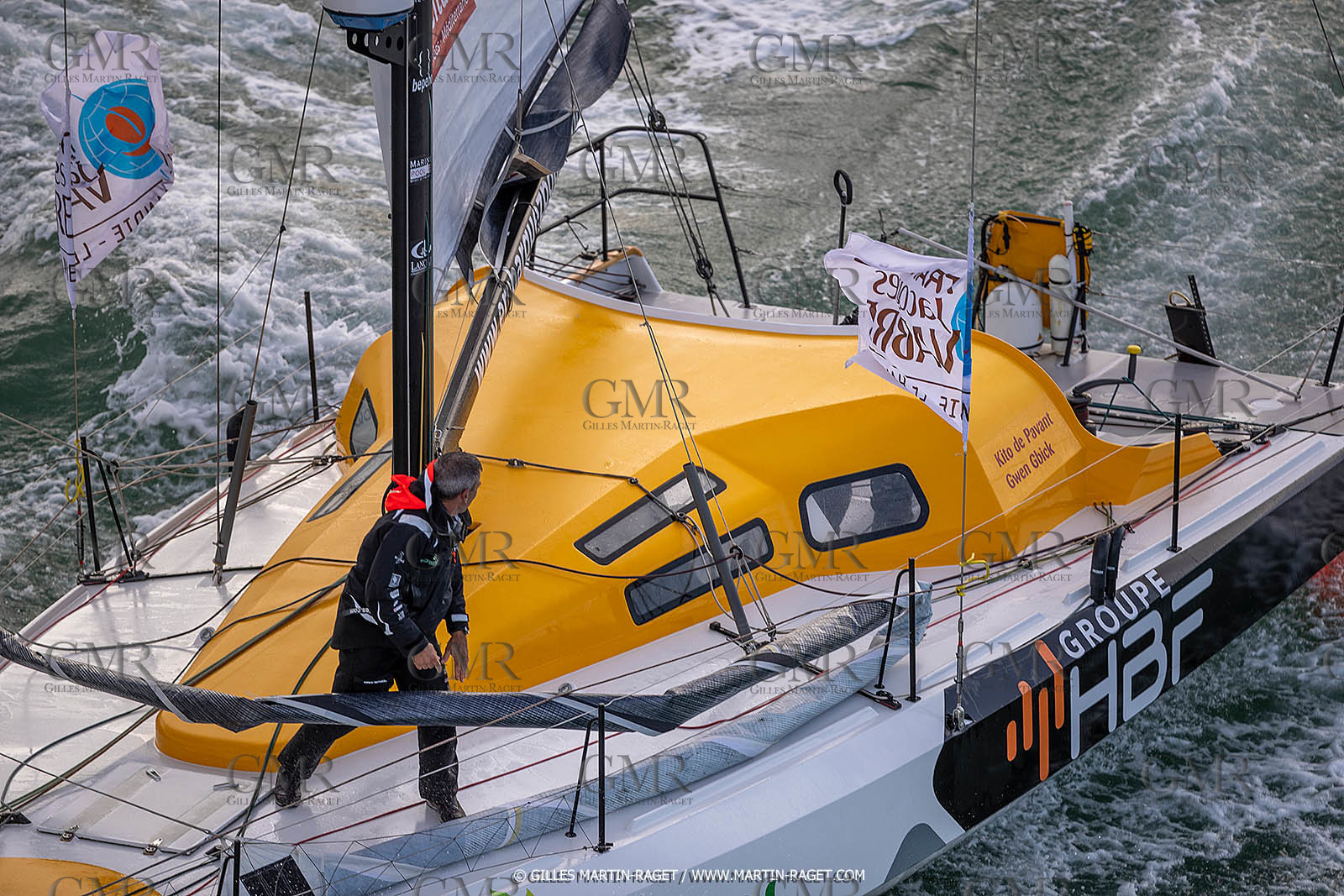 07 11 2021, Le Havre (FRA), Départ Transat Jacques Vabre 2021