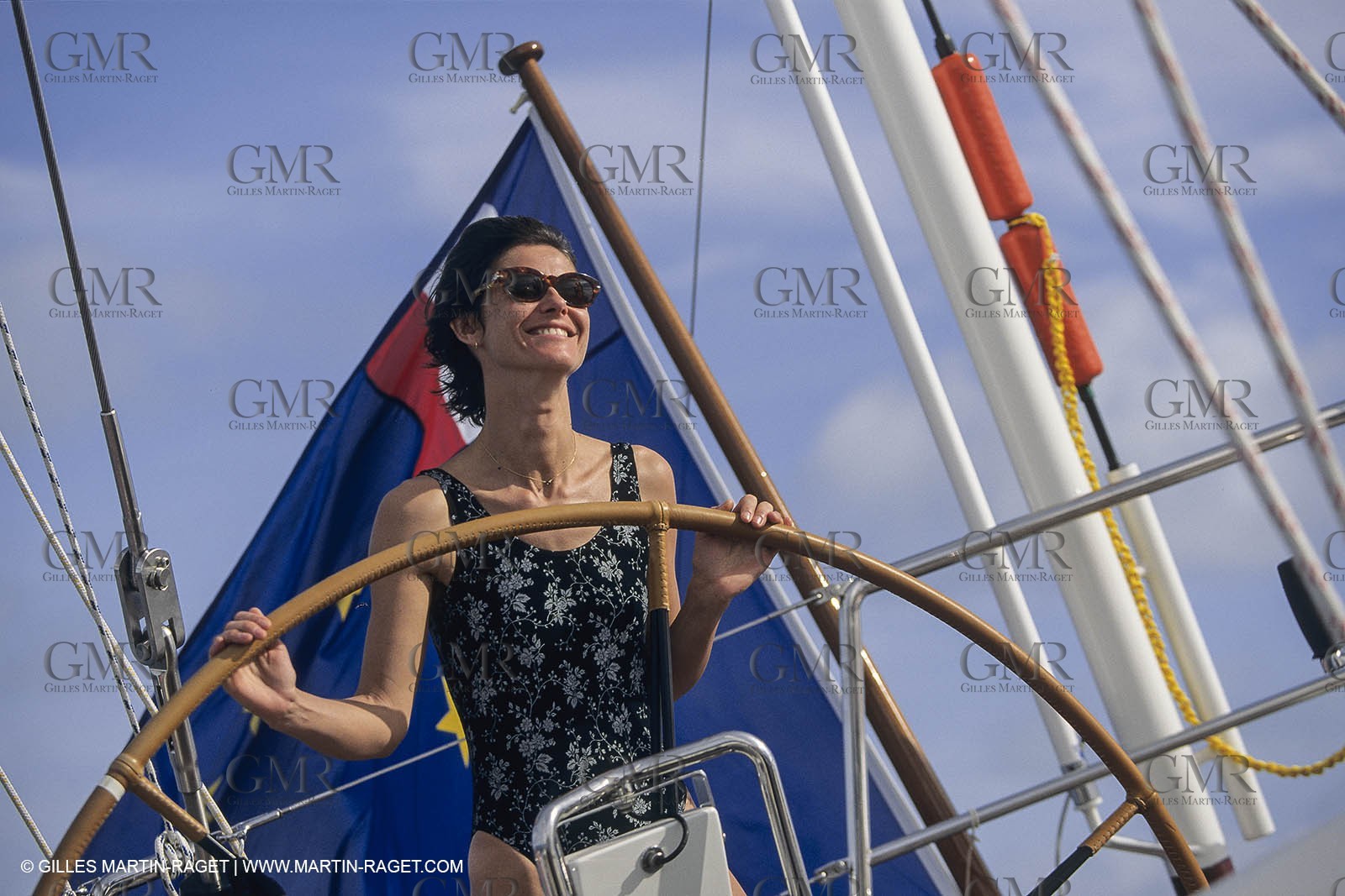 Sailing, cruising, people, women
