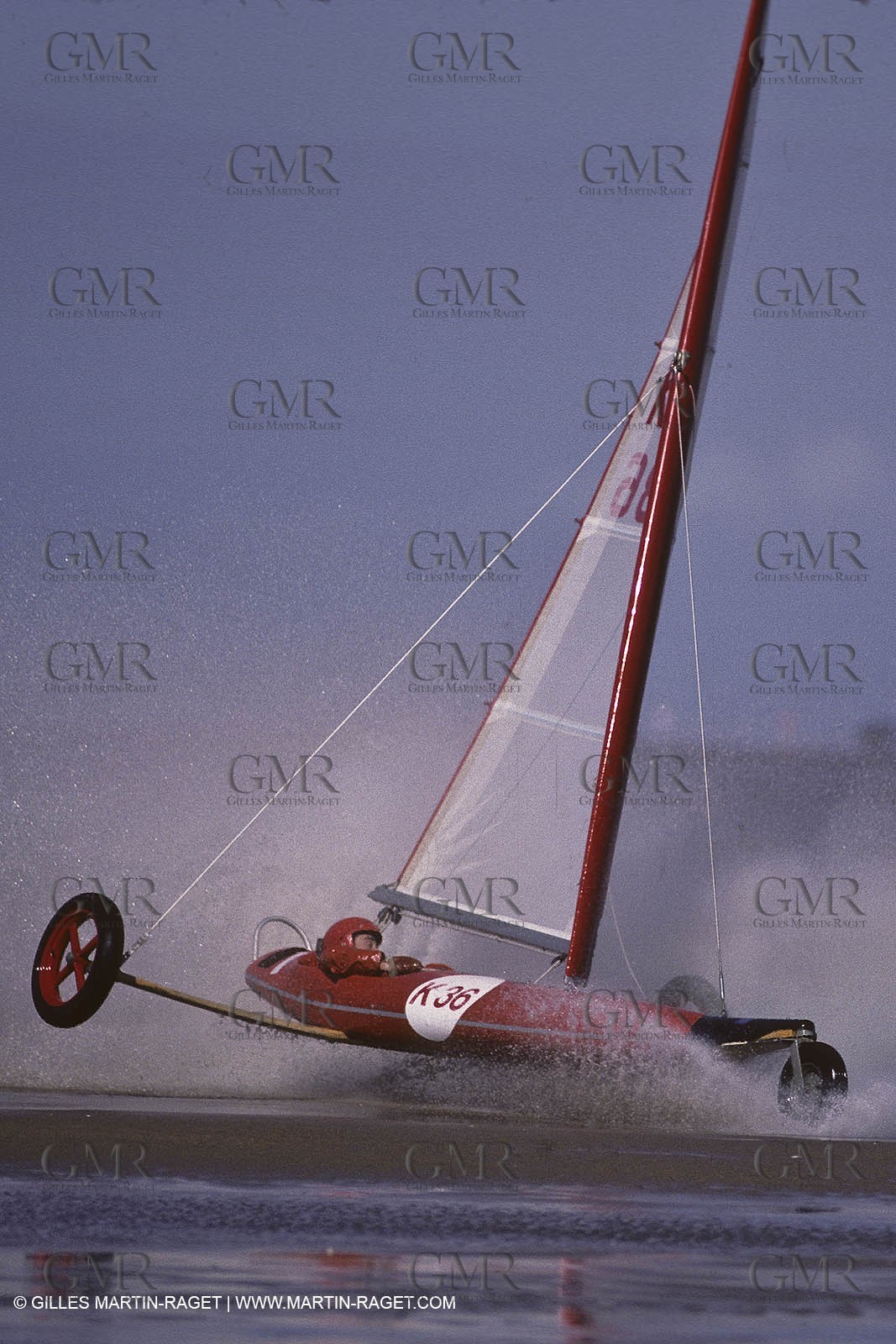 Sports nautique, char à voile