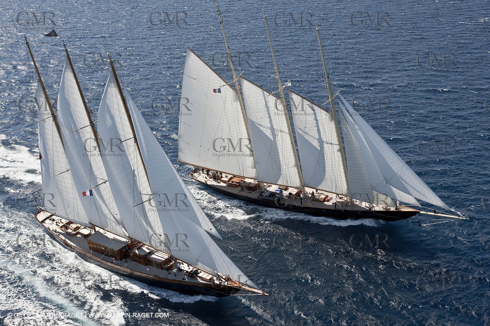 27 09 2010 - Saint Tropez (FRA,83) - Voiles de Saint Tropez - Creole vs Atlantic