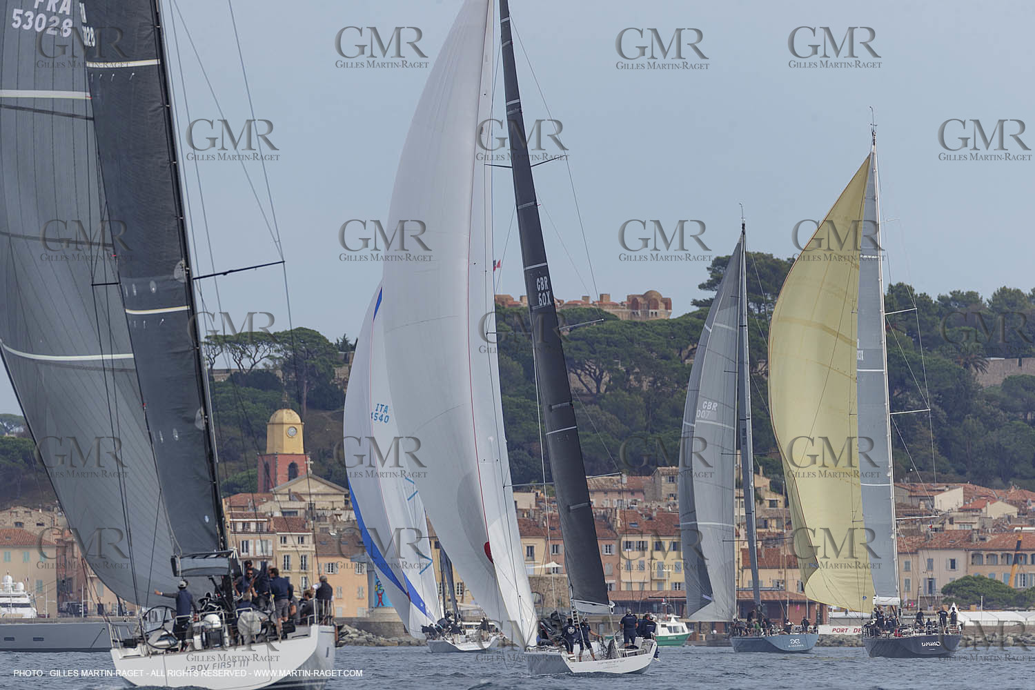 08 10 2020, Saint-Tropez (FRA,83), Les Voiles de Saint-Tropez  2020, Les Voiles Super Series, Race Day 3