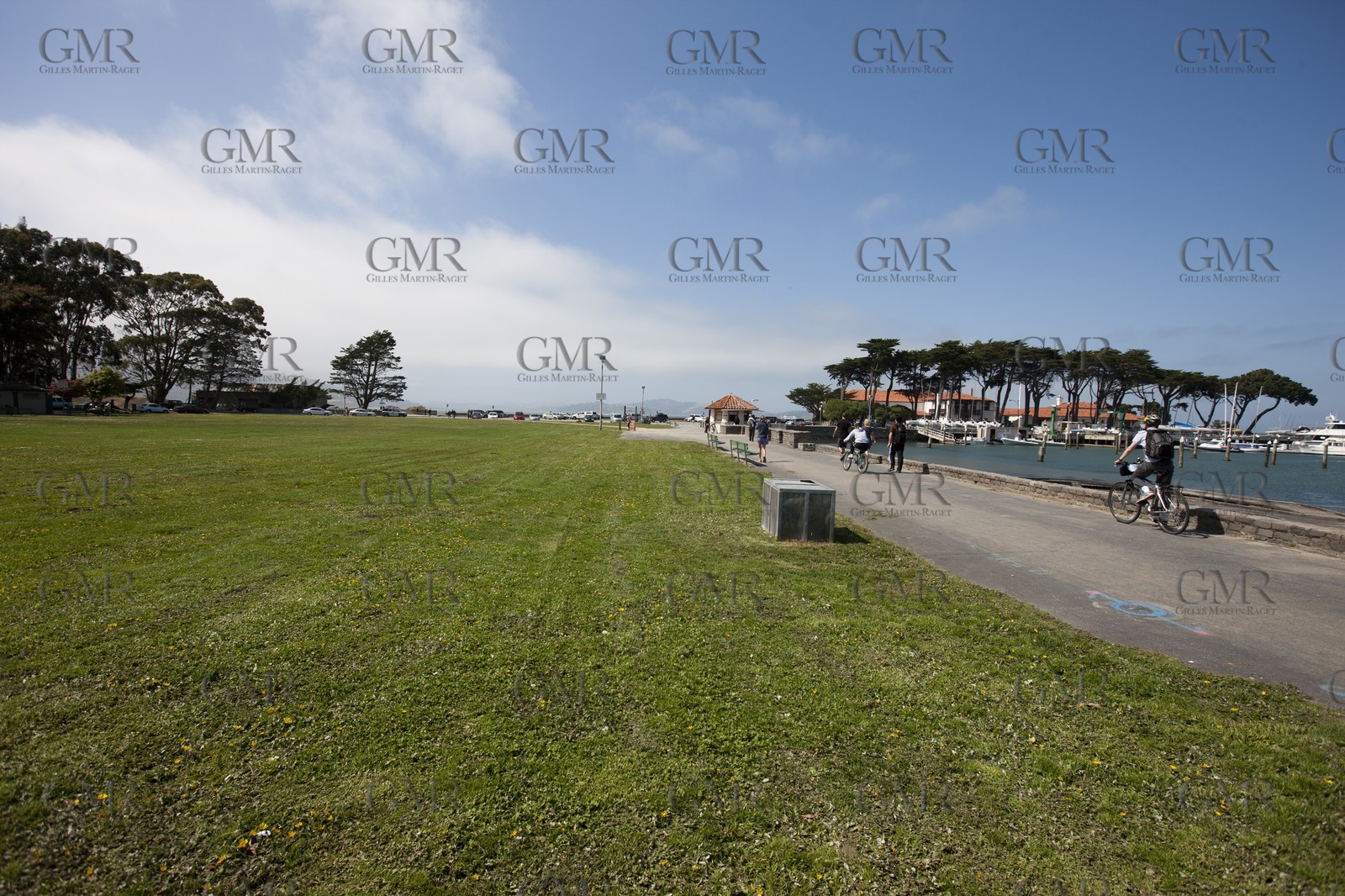 07 06 2011 - San Francisco (USA,CA) - 34th America's Cup - San Francis Yacht Club parkings