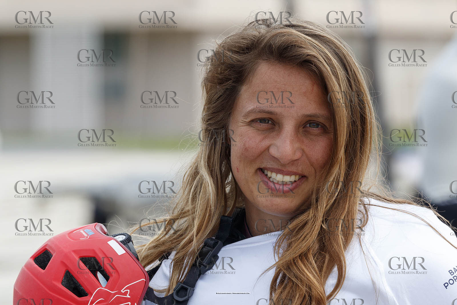 15 04 2024, Marseille (FRA), présentation des sélectionnés olympiques français en voile pour les Jeux Olympiques de Paris 2024. Hélène Noesmoen