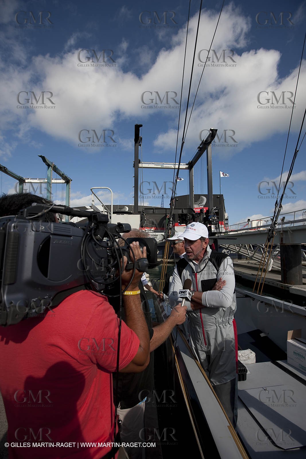 31 01 2009 - Auckland (NZL) -  Louis Vuitton Pacific Series -  Racing Day 2