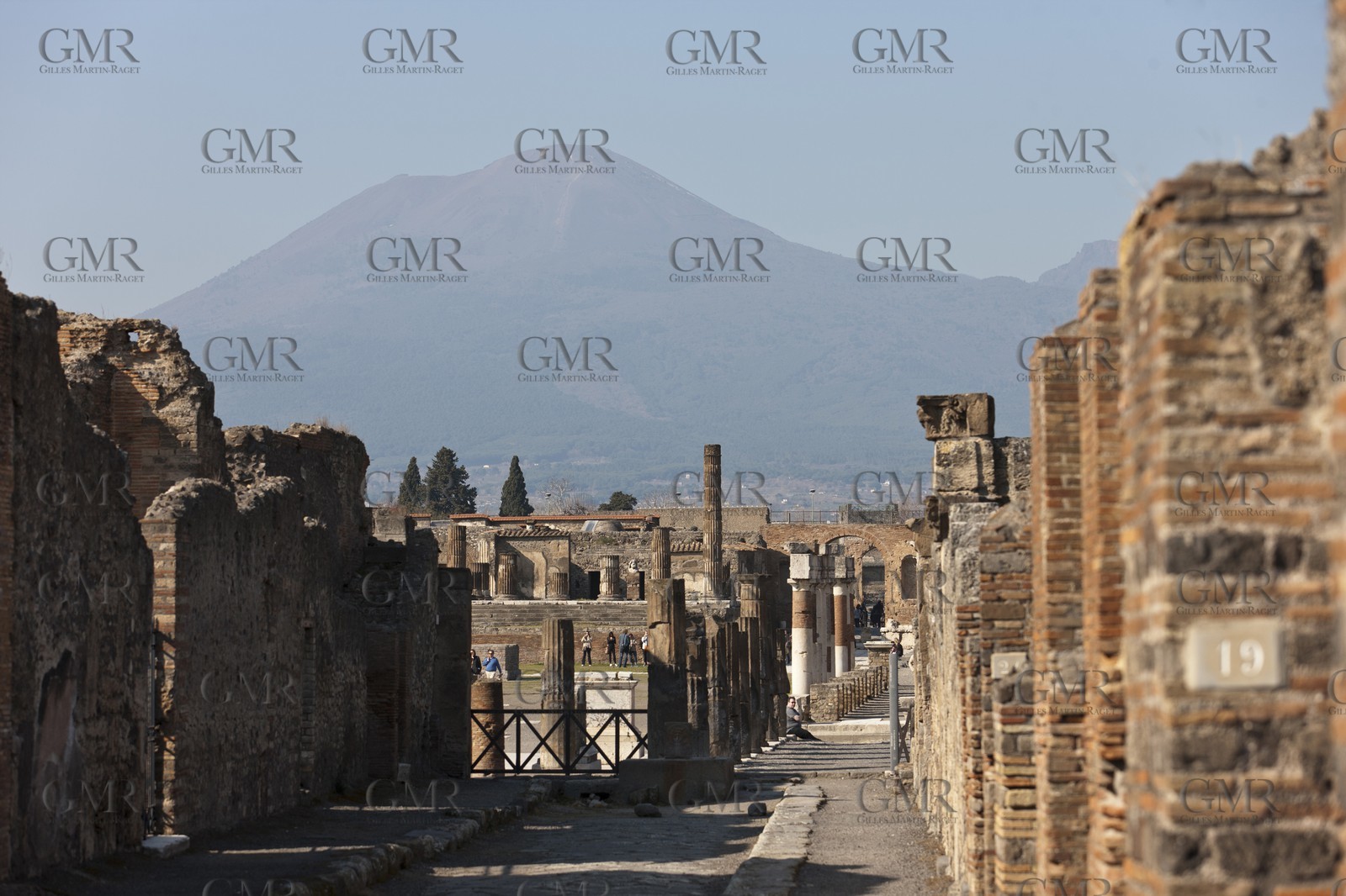 24 02 2012 - Naples (ITA) - 34th America's Cup - America's Cup World Series Naples 2012 - Naples Preview - Pompei roman ruins