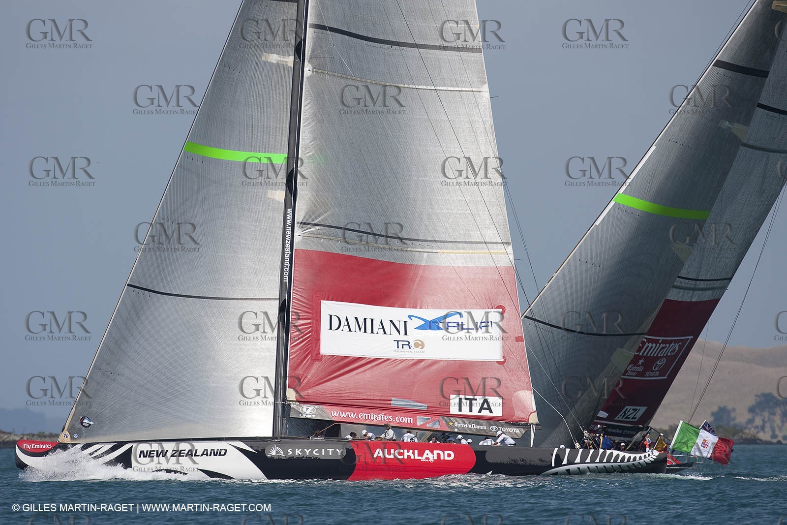 05 02 2009 - Auckland (NZL) -  Louis Vuitton Pacific Series -  Racing Day 4 - Round Robin 2
