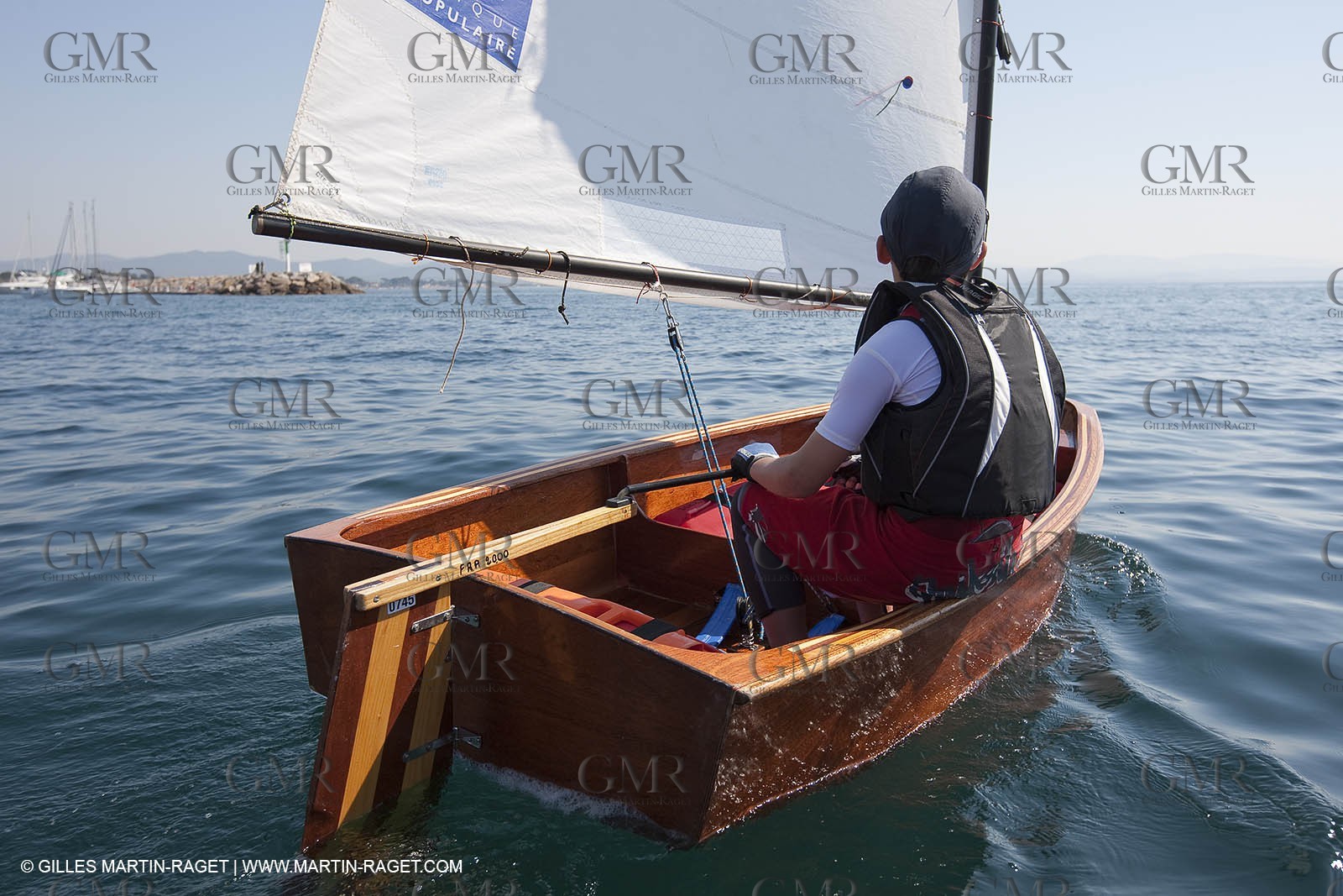 24 05 2010 - Hyères (FRA,83) - wooden optimist