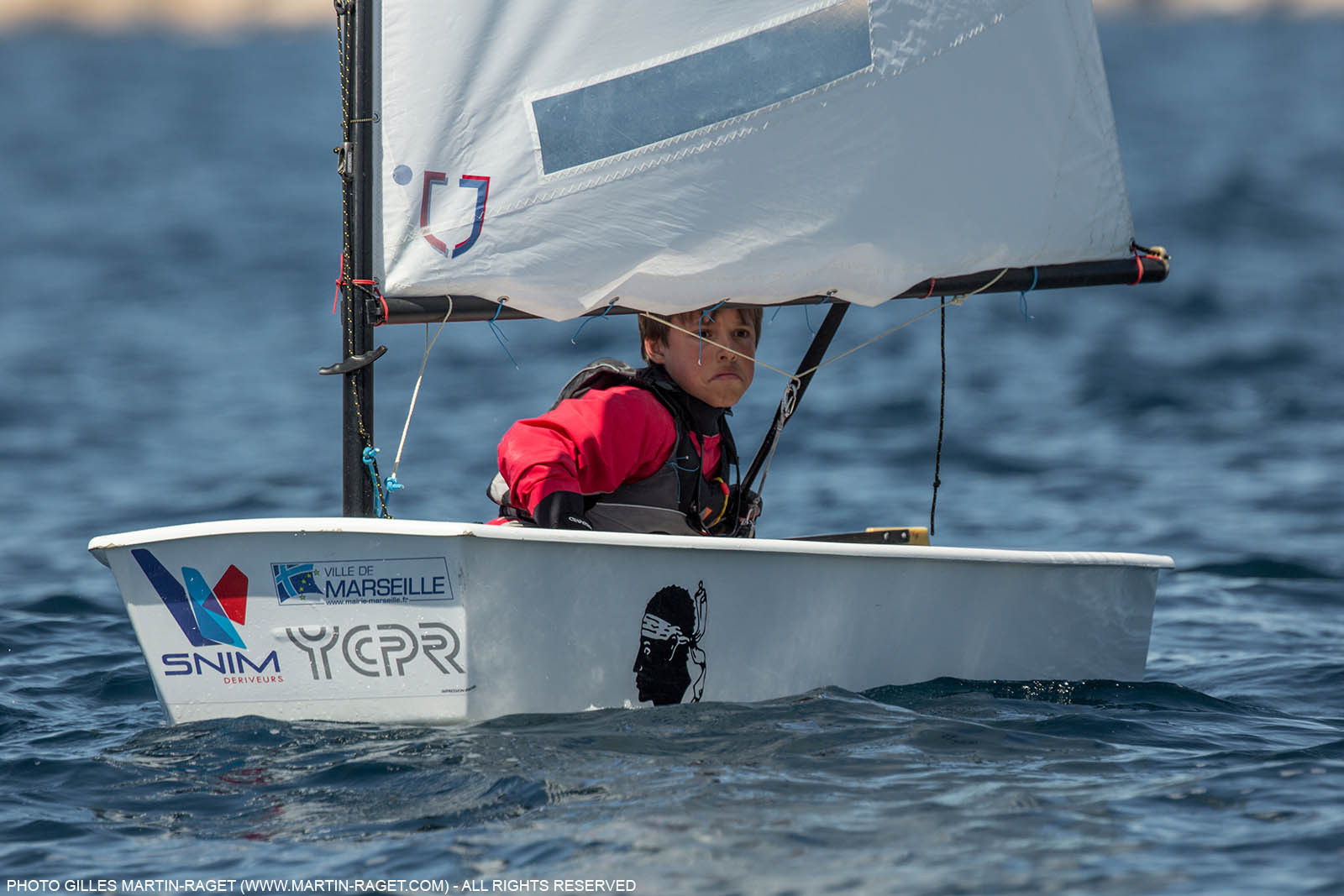 14 04 2016, Marseille (FRA,13), SNIM Dériveurs, Coupe Internationale de Printemps Optimist, Day 4