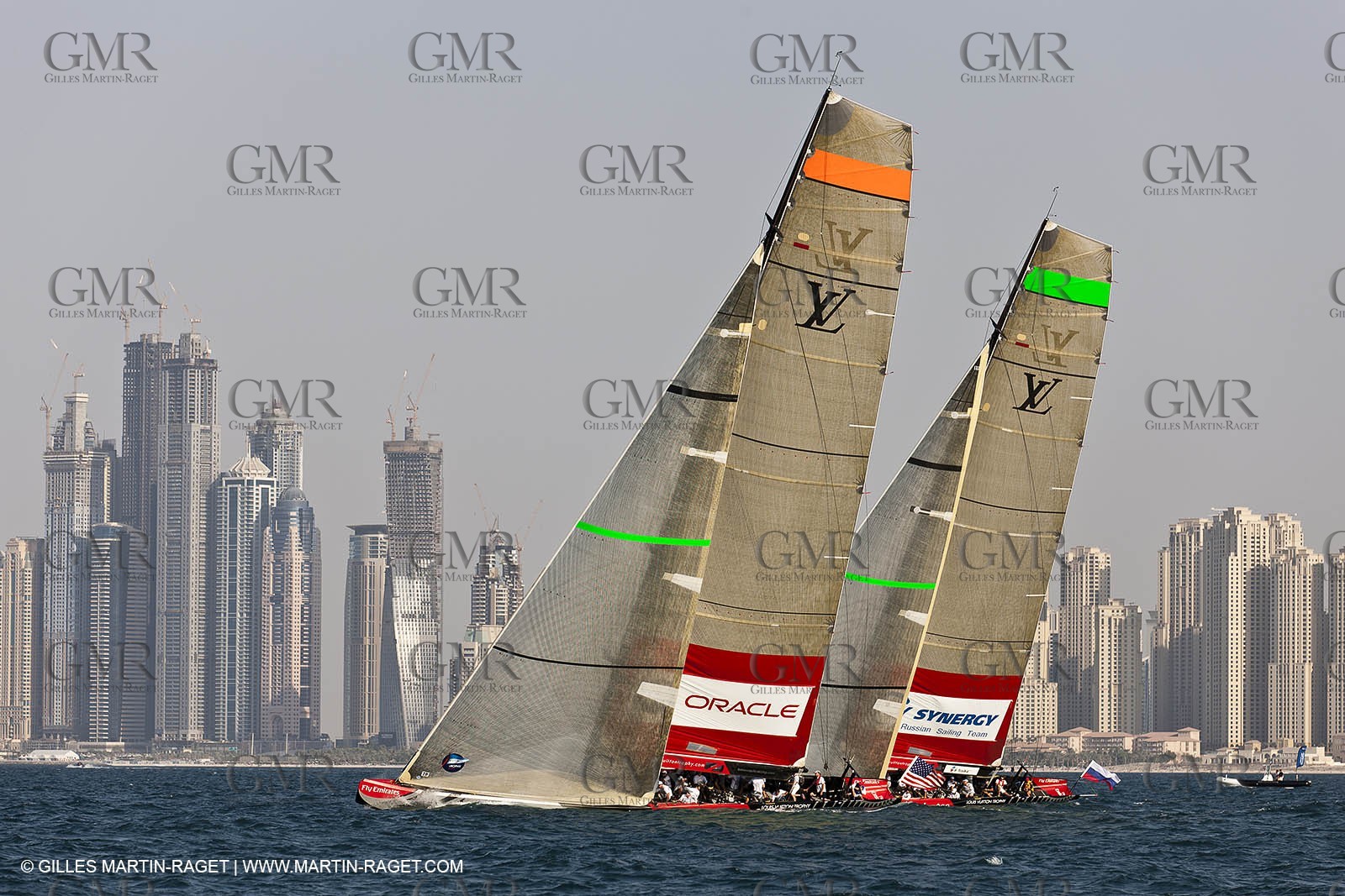 16 11 2010 - Dubai (UAE) - Dubai Louis Vuitton Trophy -  BMW ORACLE Racing Vs Synergy