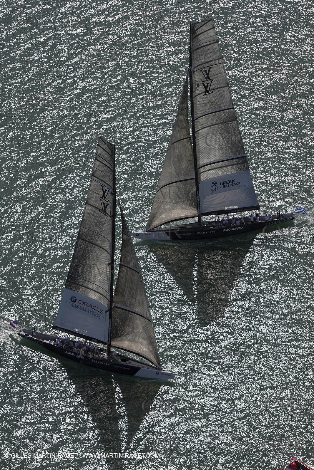 29 01 2009 - Auckland (NZL) -  Louis Vuitton Pacific Series - BMW ORACLE Racing - Training