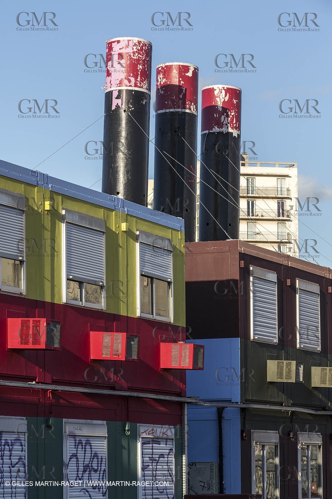 22 01 2013, Marseille, Fra, 13, Marseille Provence 2013, European Capital of Culture, Belle of May Revisited industrial site