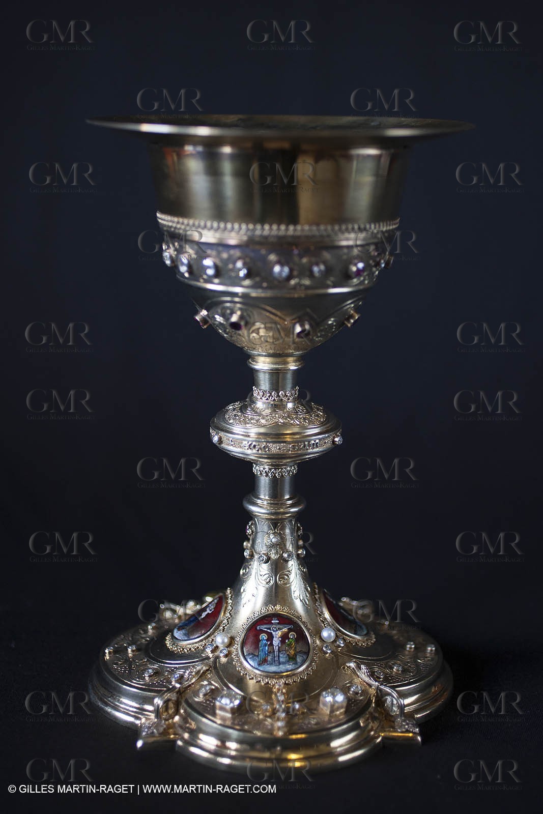 04 02 2013 - Marseille(FRA,13), Notre Dame de la Garde,liturgical silverware