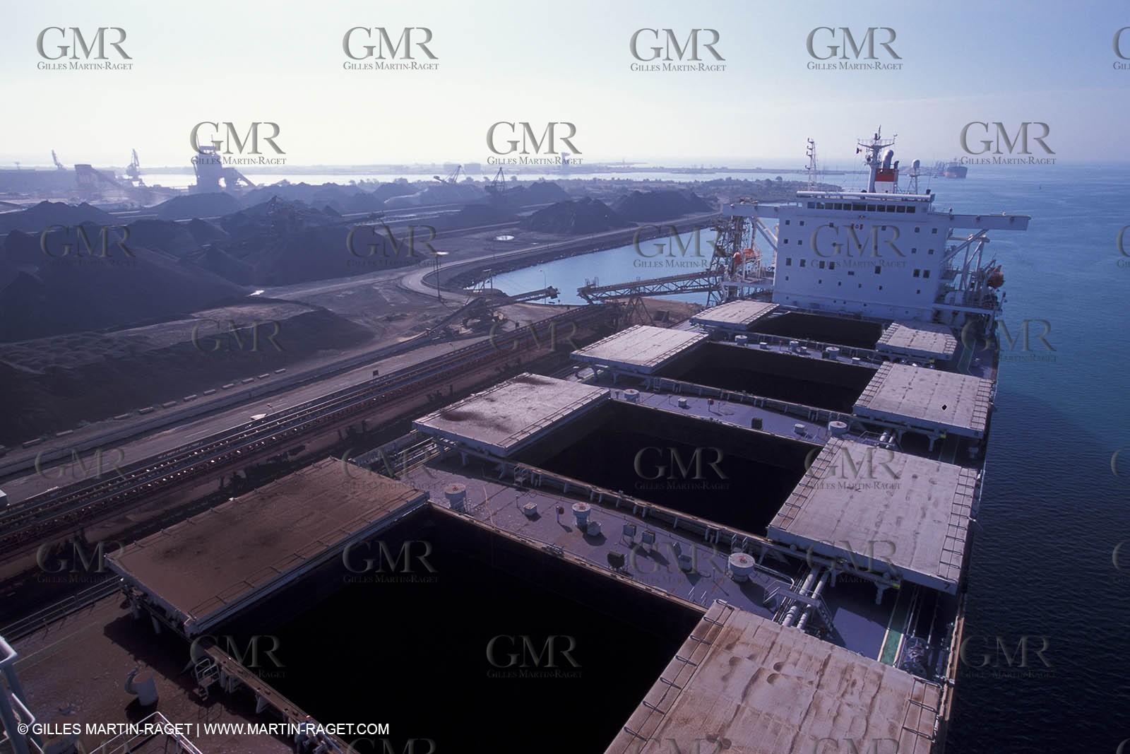 Fos mer - Sollac steel plant