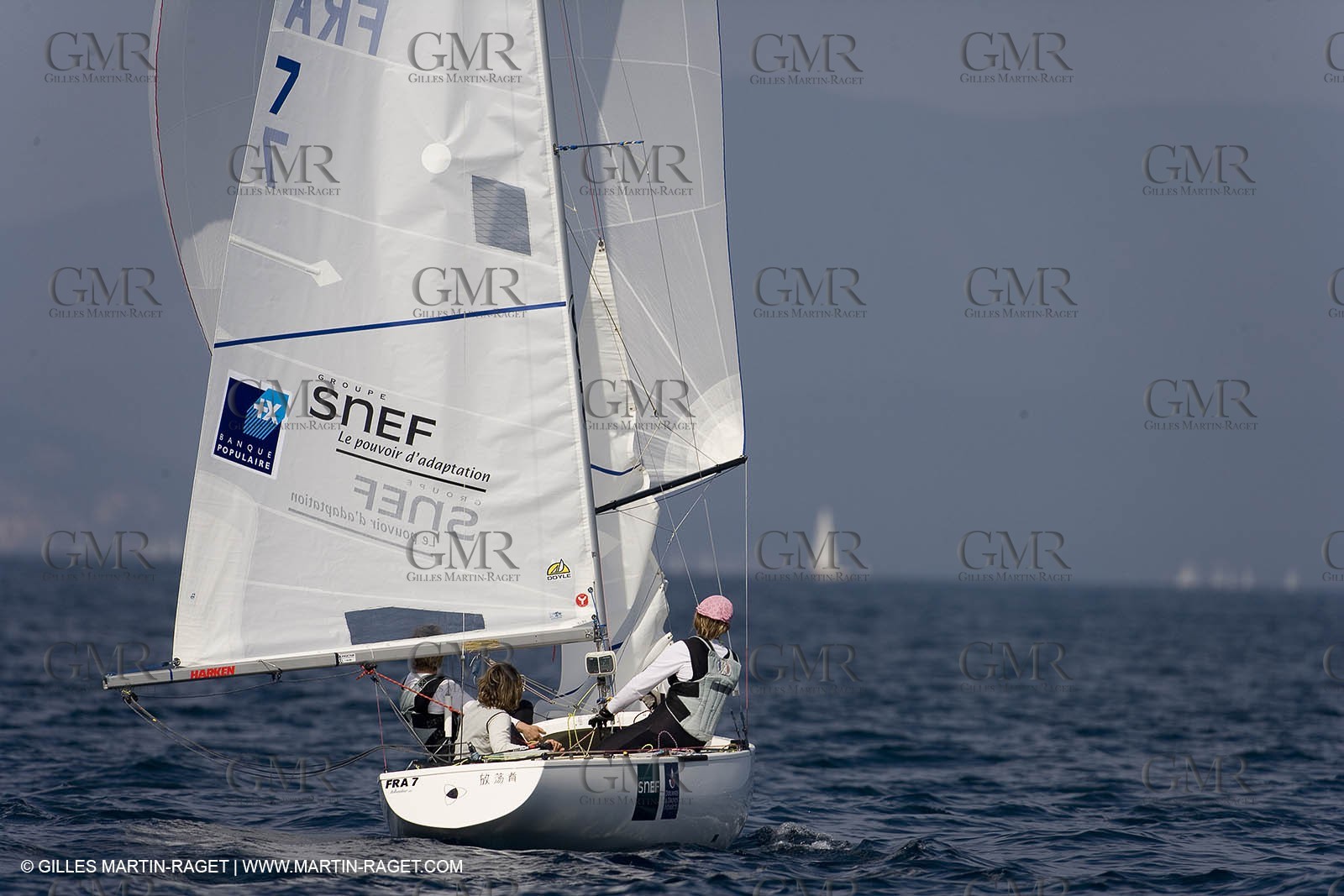 25 04 2007 - 2007 Semaine Olympique Française - Hyères (South of France) - Day 4 - Team France - Yingling - Le Helley-Deplanque-Lepesant