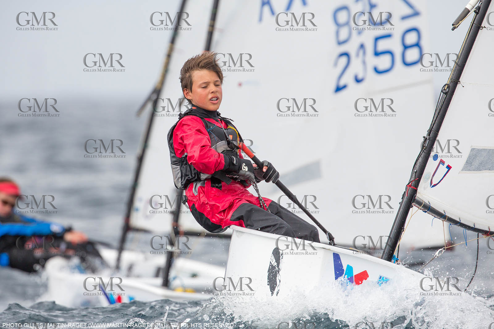15 04 2016, Marseille (FRA,13), SNIM Dériveurs, Coupe Internationale de Printemps Optimist, Final Day