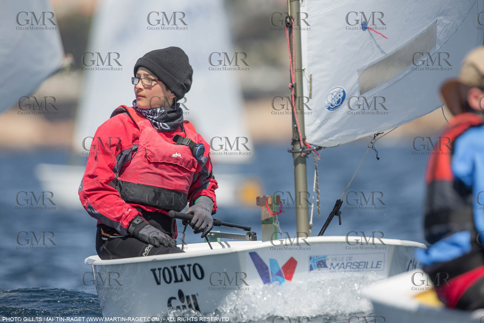 14 04 2016, Marseille (FRA,13), SNIM Dériveurs, Coupe Internationale de Printemps Optimist, Day 4