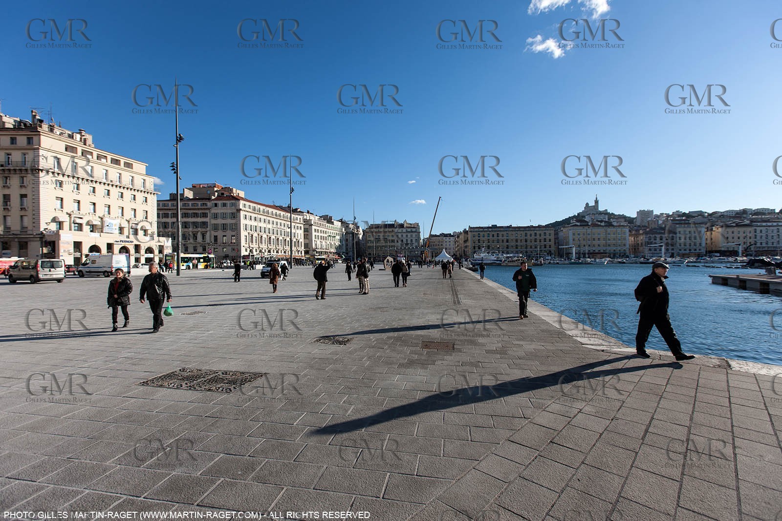 11 01 2013 - Marseille (FRA,13) - Marseille Provence 2013, European capital of Culture, Vieux Port refit