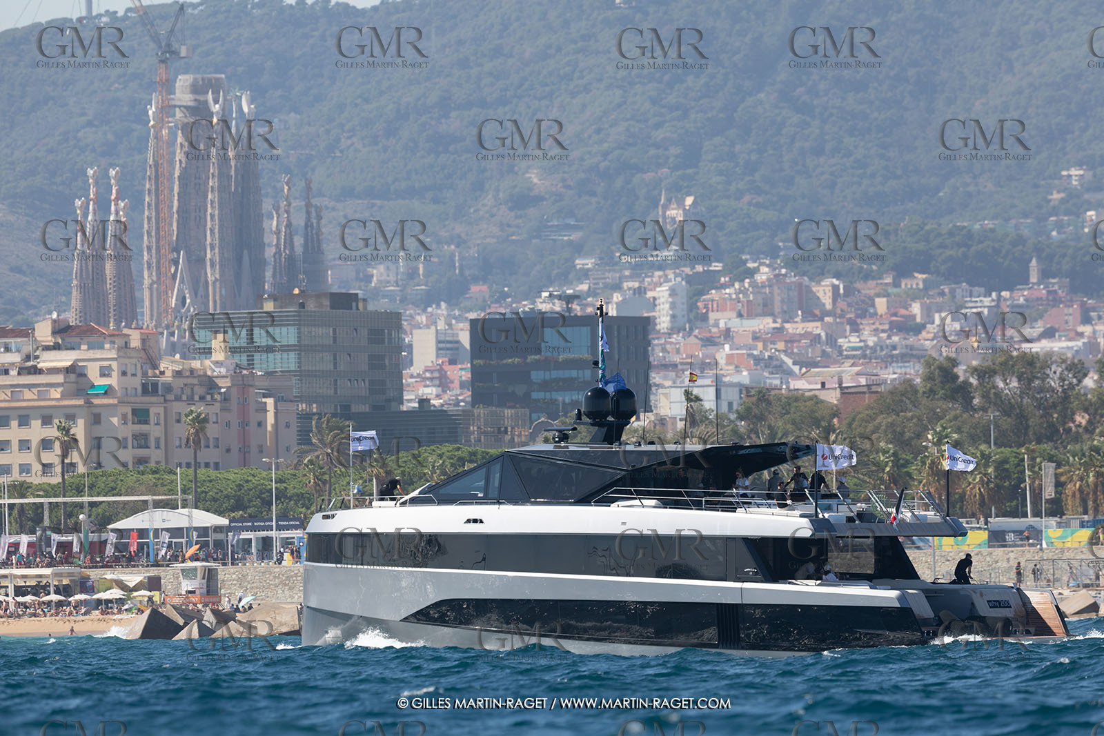 26 09 2024, Barcelona (ESP), 37th America's Cup, Louis Vuitton Cup Final, Race Day 1