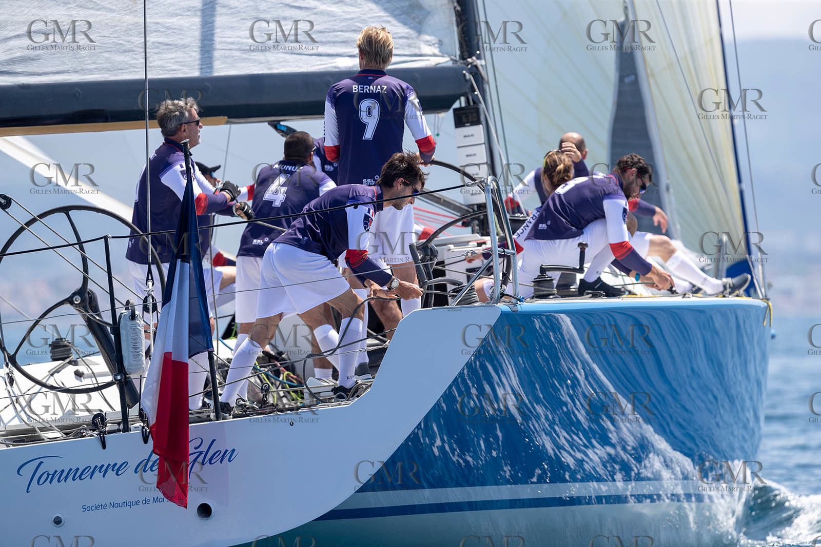 07 06 2021, Marseille (FRA,13), SSL Team France, Entraînement à bord de Tonerre de Glenn