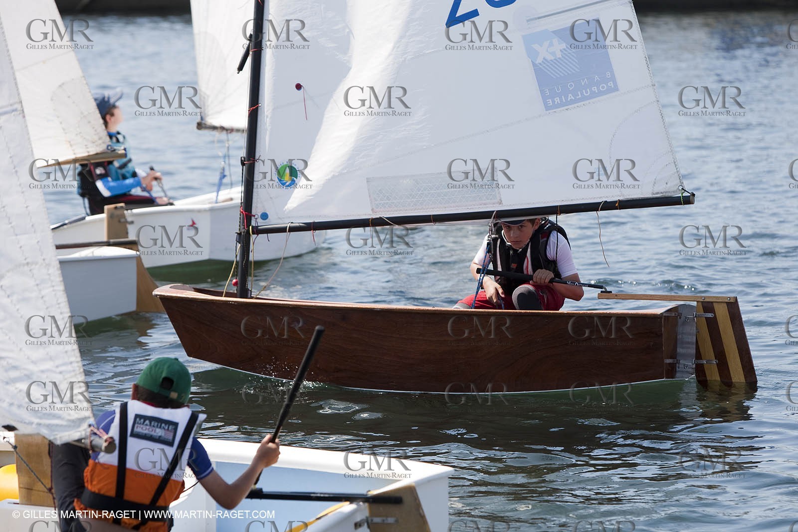 24 05 2010 - Hyères (FRA,83) - wooden optimist