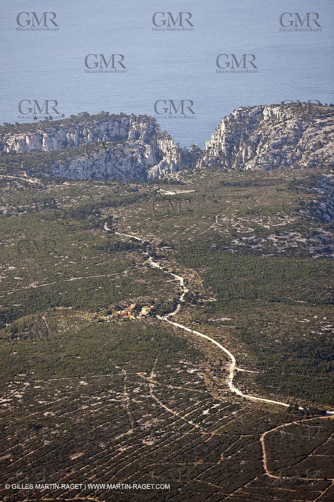 Marseille (FRA, 13) - Les Calanques - Plateau de la Gardiole et brèche de Castelviel