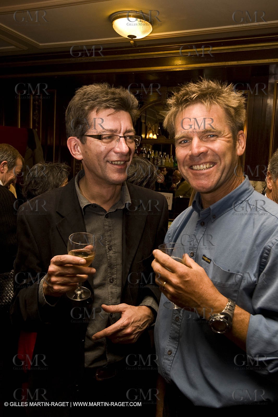 12 08 08 - Paris (FRA) Edouard VII theater - French Sailing Federation - Champions party - French Sailor of the year : Francis Joyon