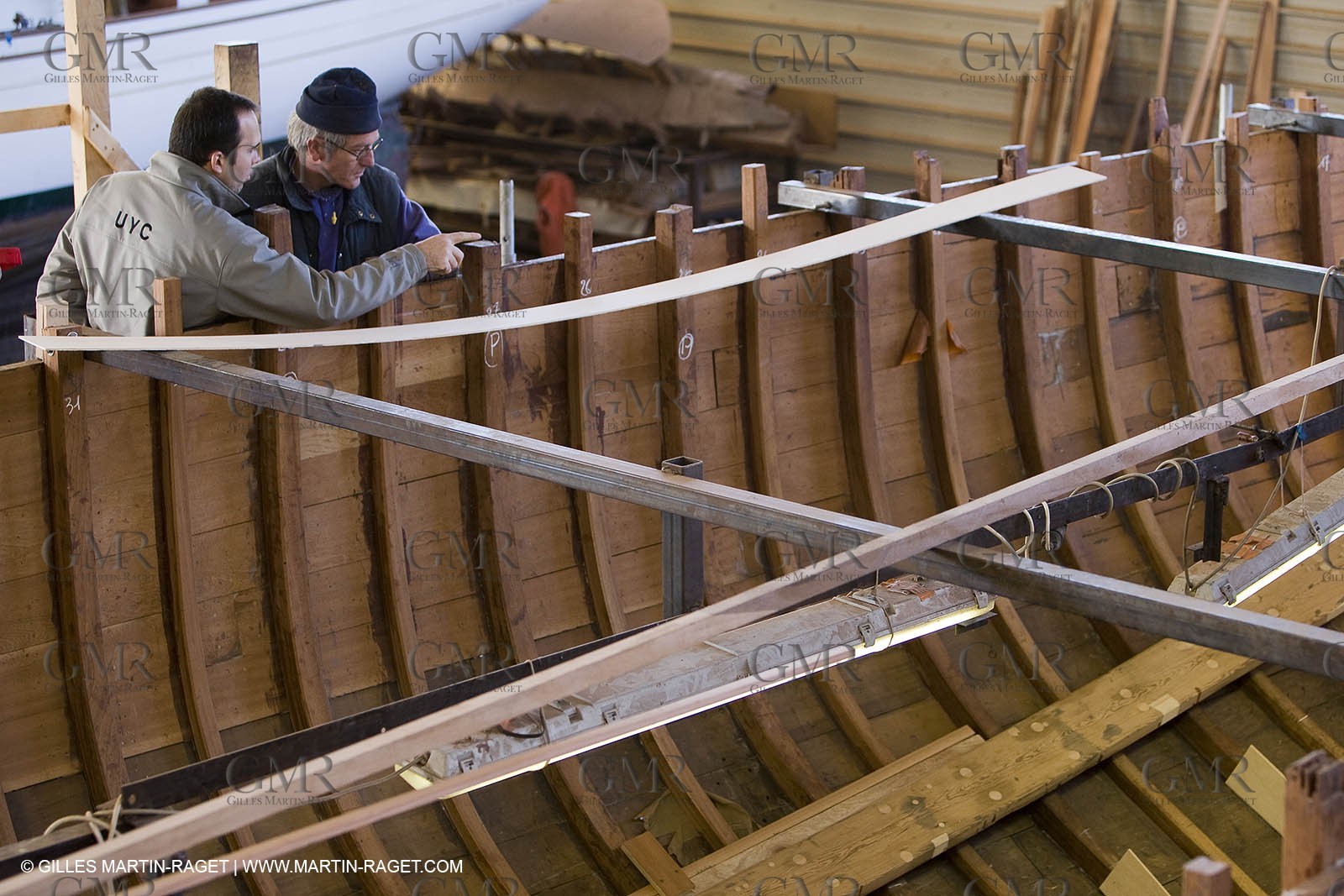 14 12 2007 - La Ciotat (FRA, 13) - Mariska refit at Charpentiers Réunis boatyard