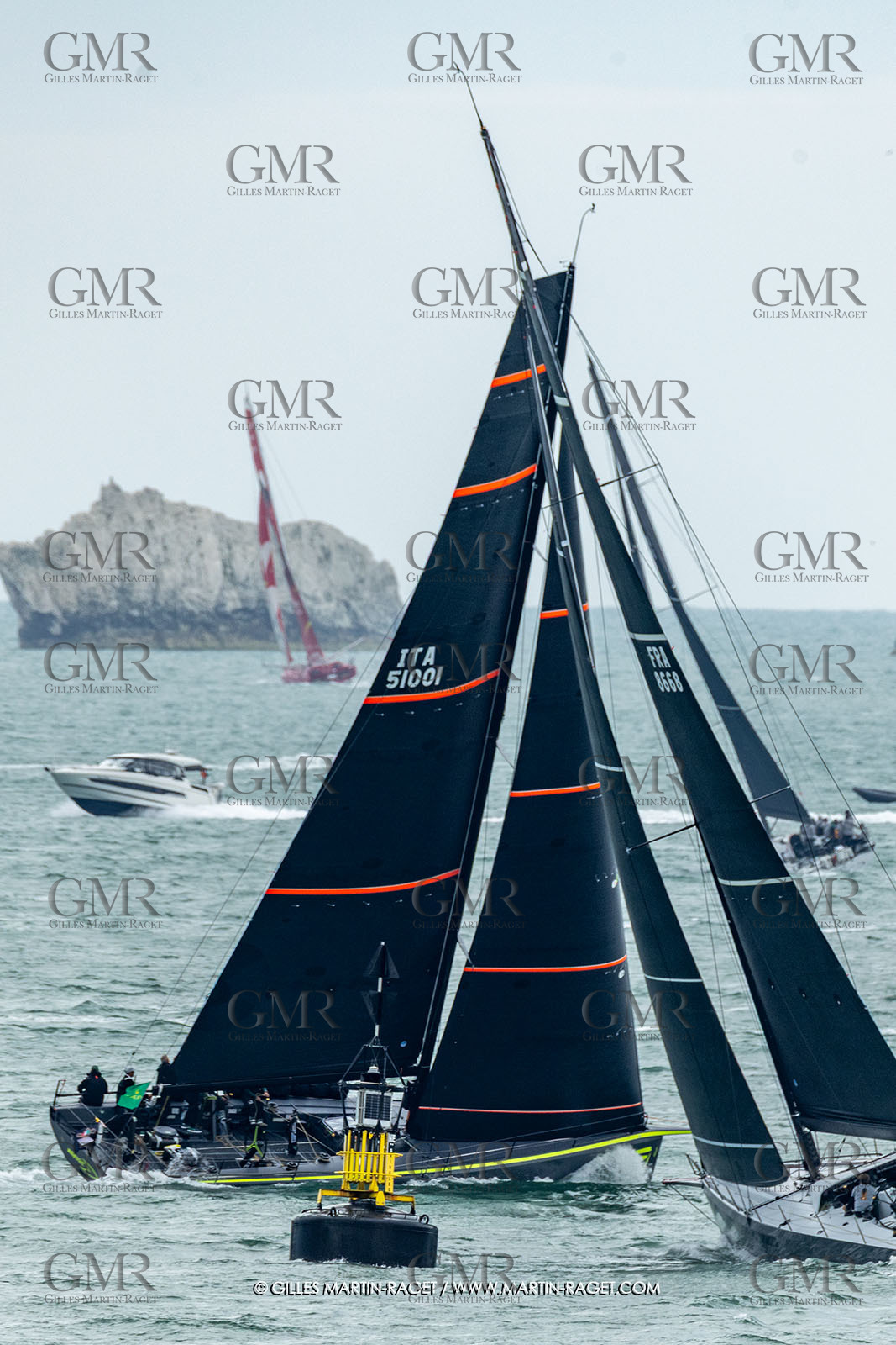 26 07 2025, Cowes (UK, IOW), Admiral's Cup 2025, Rolex Fastnet Race start,