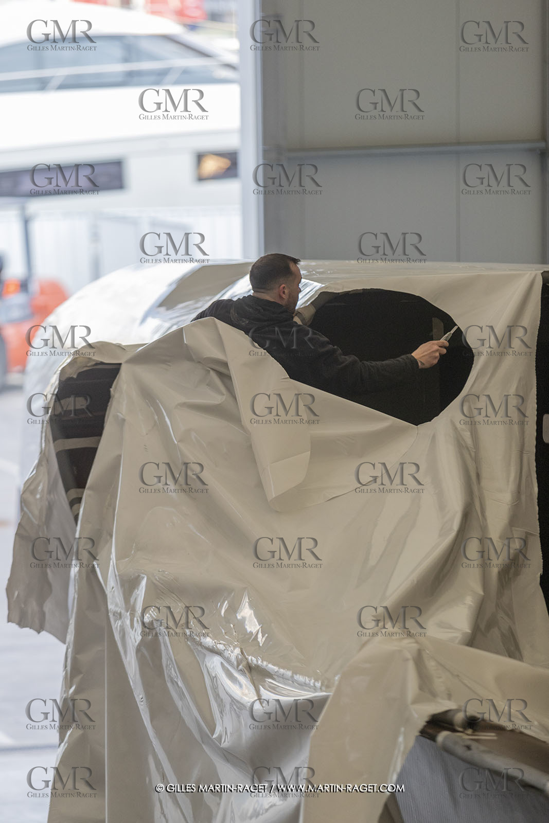 15 02 2022, La Grande Motte (FRA), Gunboat 80  1 hulls delivery