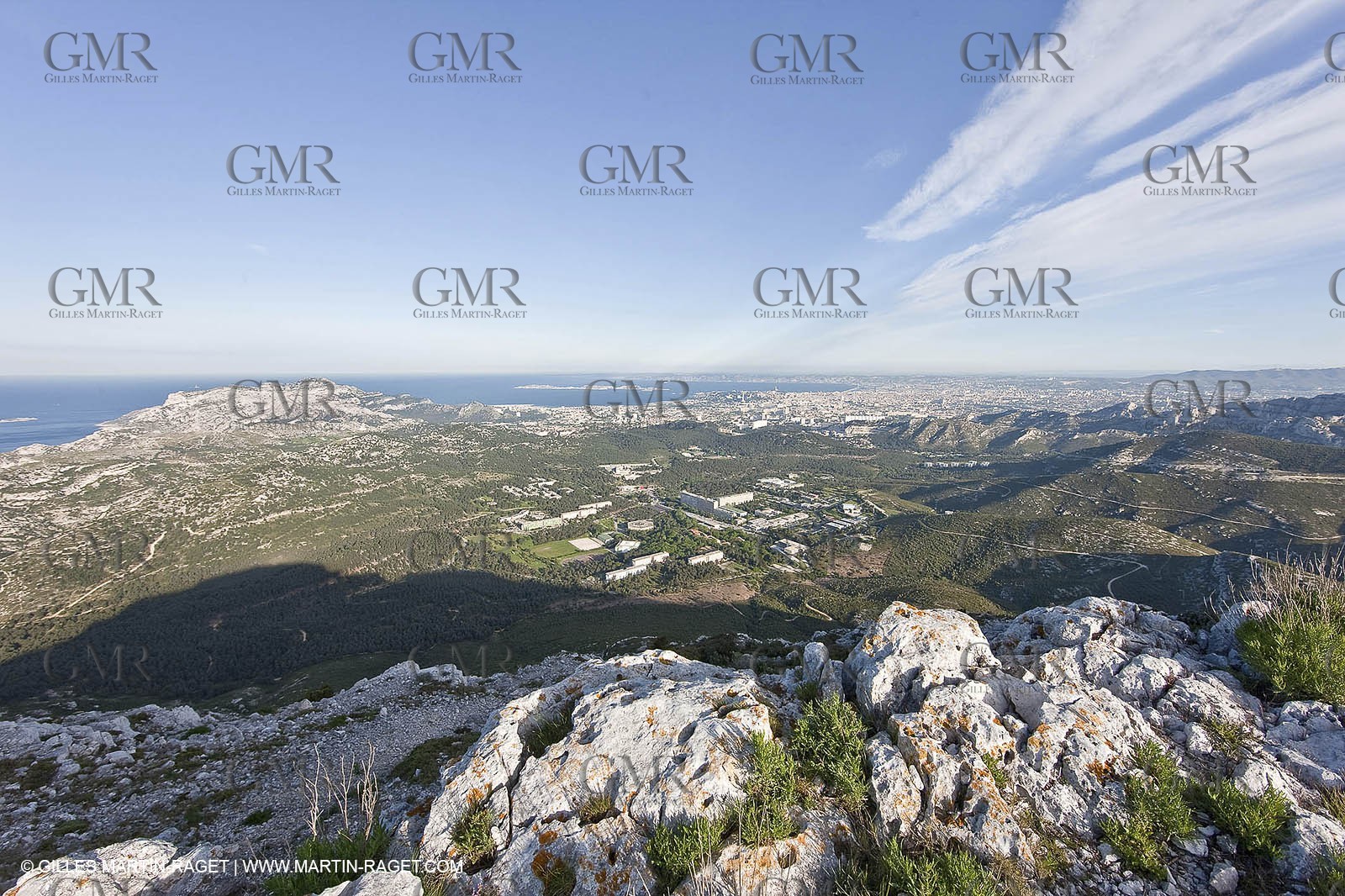 30 04 2009 - Marseille (FRA, 13) - Les Calanques - Au sommet du Mont Puget