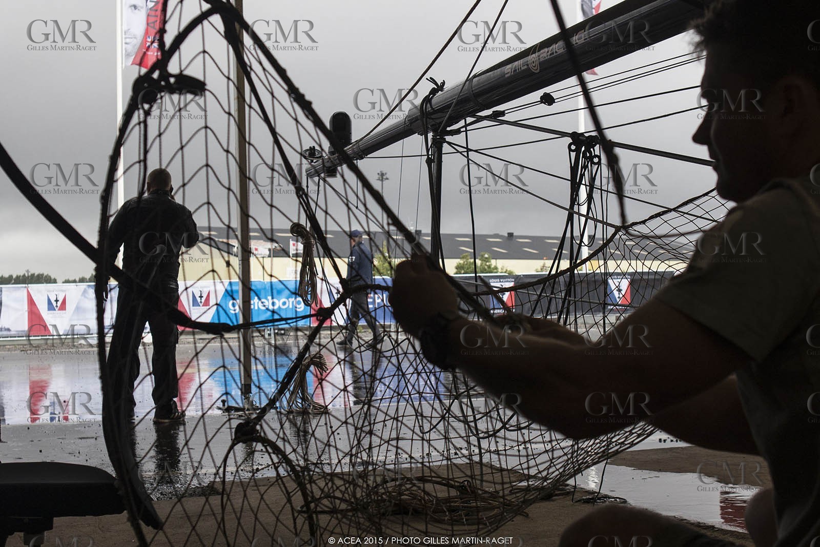27 08 2015, Göthenburg, (SWE), 35th America's Cup, Louis Vuitton America's Cup World Series Göthenburg 2015, Tech Day,