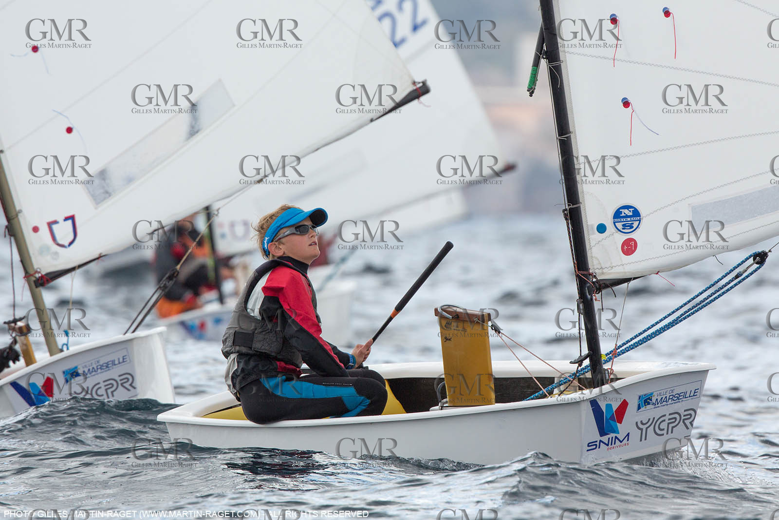15 04 2016, Marseille (FRA,13), SNIM Dériveurs, Coupe Internationale de Printemps Optimist, Final Day