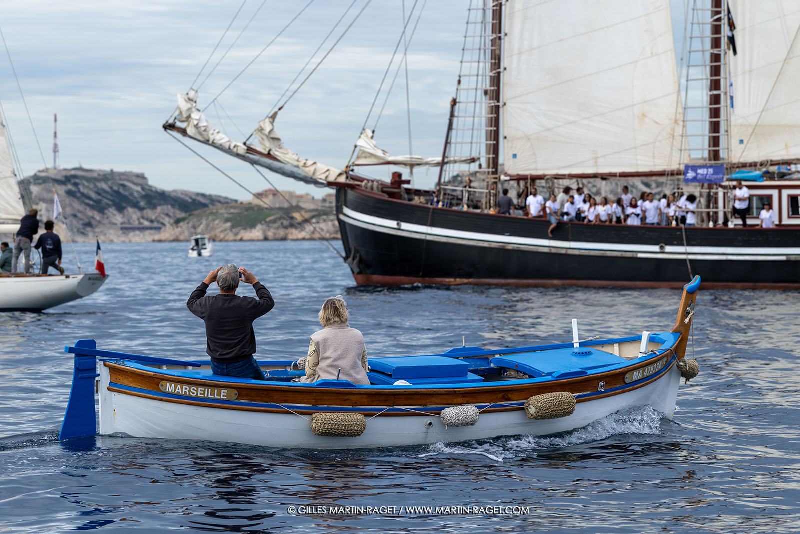 25 10 2025, Marseille (FRA), MED25 - Armada pour la Paix - Arrivée du Bel Espoir à Marseille