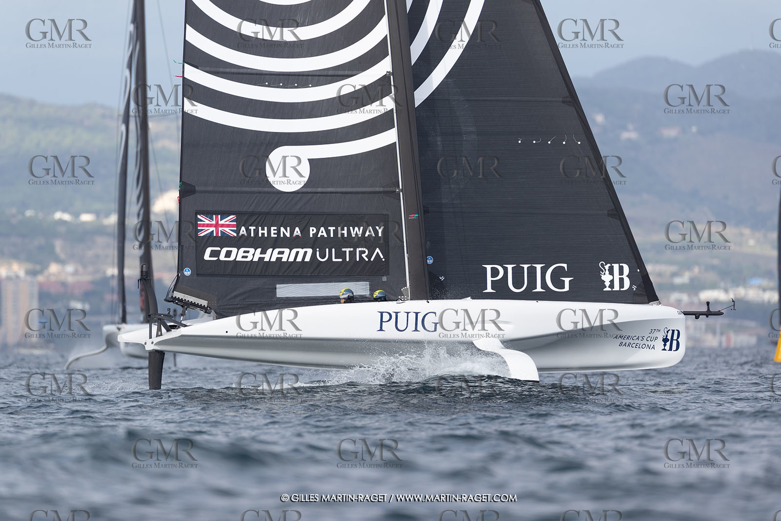 11 10 2024, Barcelona (ESP), Louis Vuitton 37th America's Cup, Puig Women America's Cup, semi finals