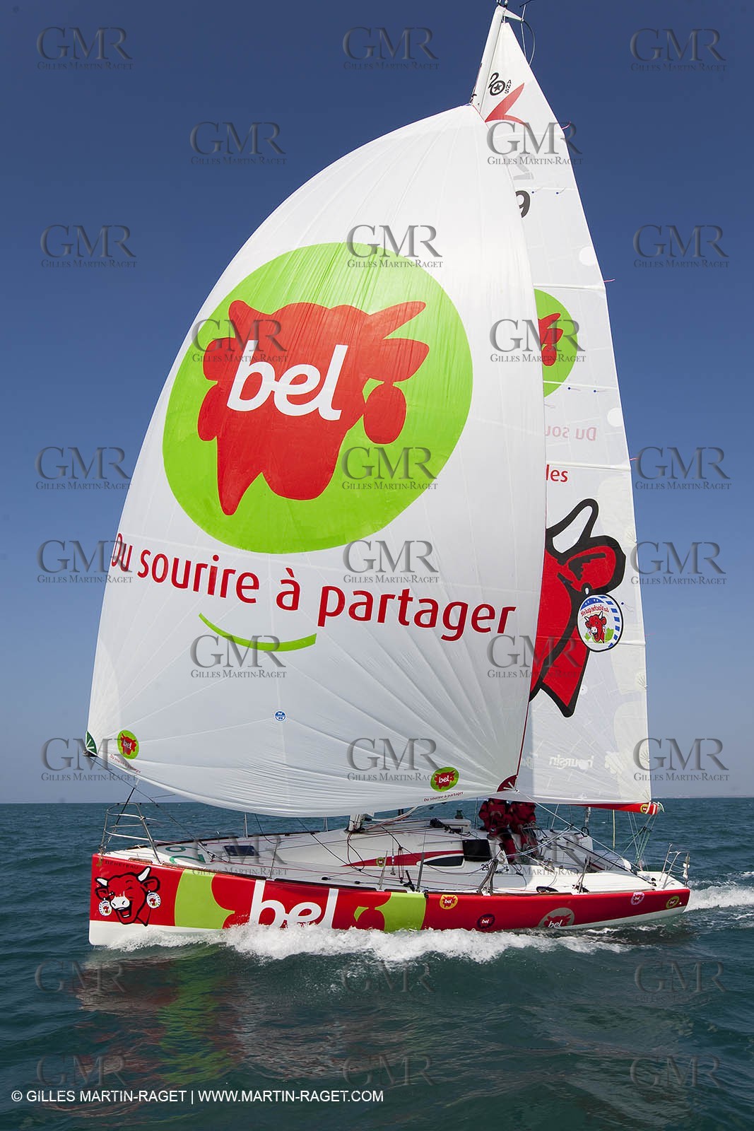 13 03 2010 -  La Grande Motte   Port Camargue (FRA) - Groupe Bel - Kito de Pavant   Sebastien Audigane training for Transat AG2R