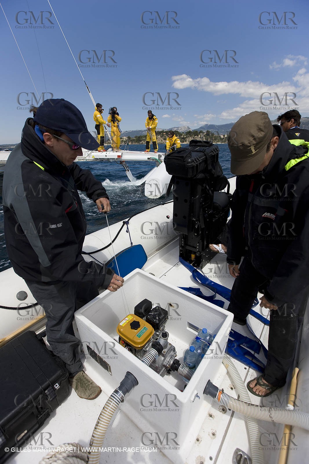 14 06 2008 - Toulon-Hyères (FRA,83) - 50 knots record attempt trials by l'Hydroptère