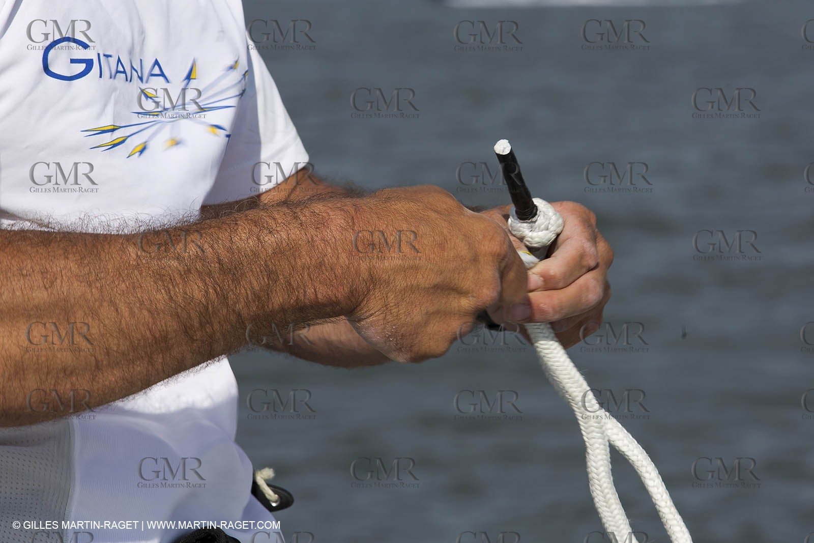 05 07 2012 - New York (USA) - Ocean Krys Race - Speed runs in fornt of NY city