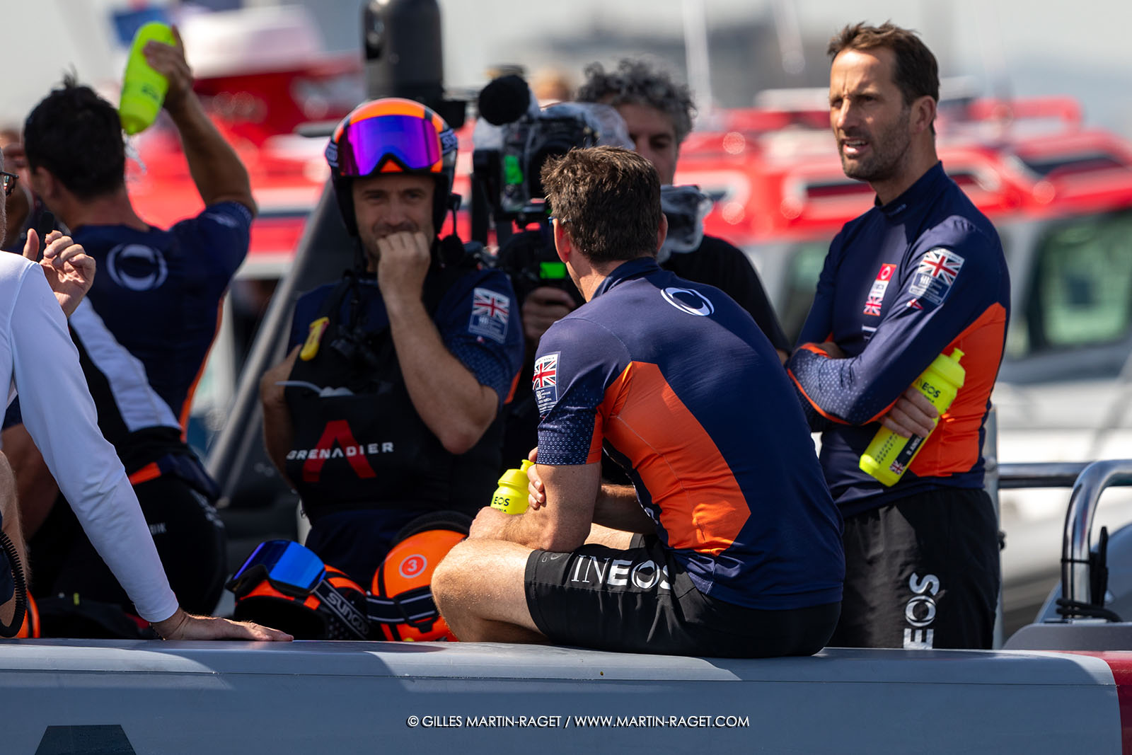 16 09 2024, Barcelona (ESP), 37th America's Cup, Louis Vuitton Cup Semi-final, Race Day 3